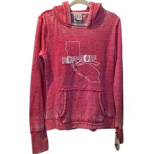 RUFF STUFF Hoodie Sweatshirt with Front Pouch Pocket XL NWT